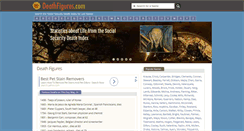 Desktop Screenshot of deathfigures.com